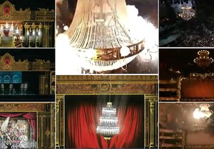 Lustr pro Fantoma opery je vysoký 5,5 metru a váží neuvěřitelných 250 kilogramů!