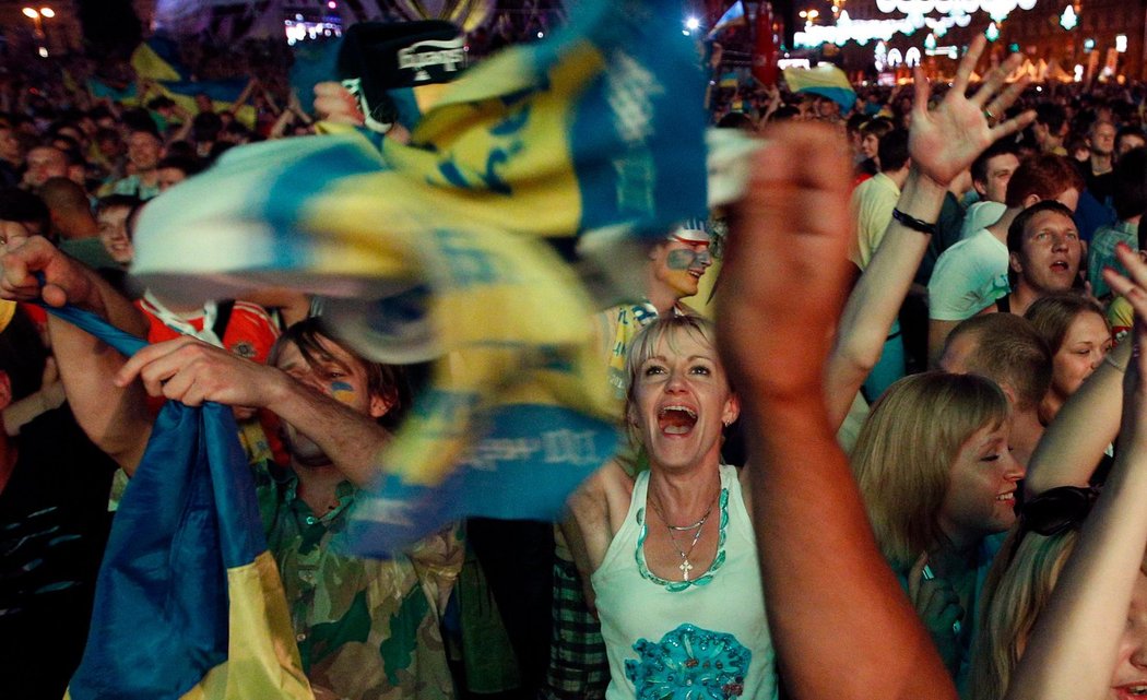 Fanynka na EURO 2012: Ukrajina