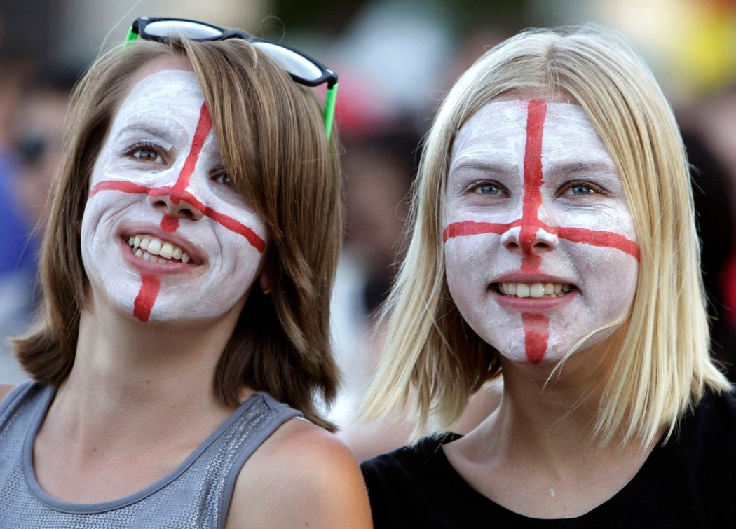 Fanynky na EURO 2012: Anglie