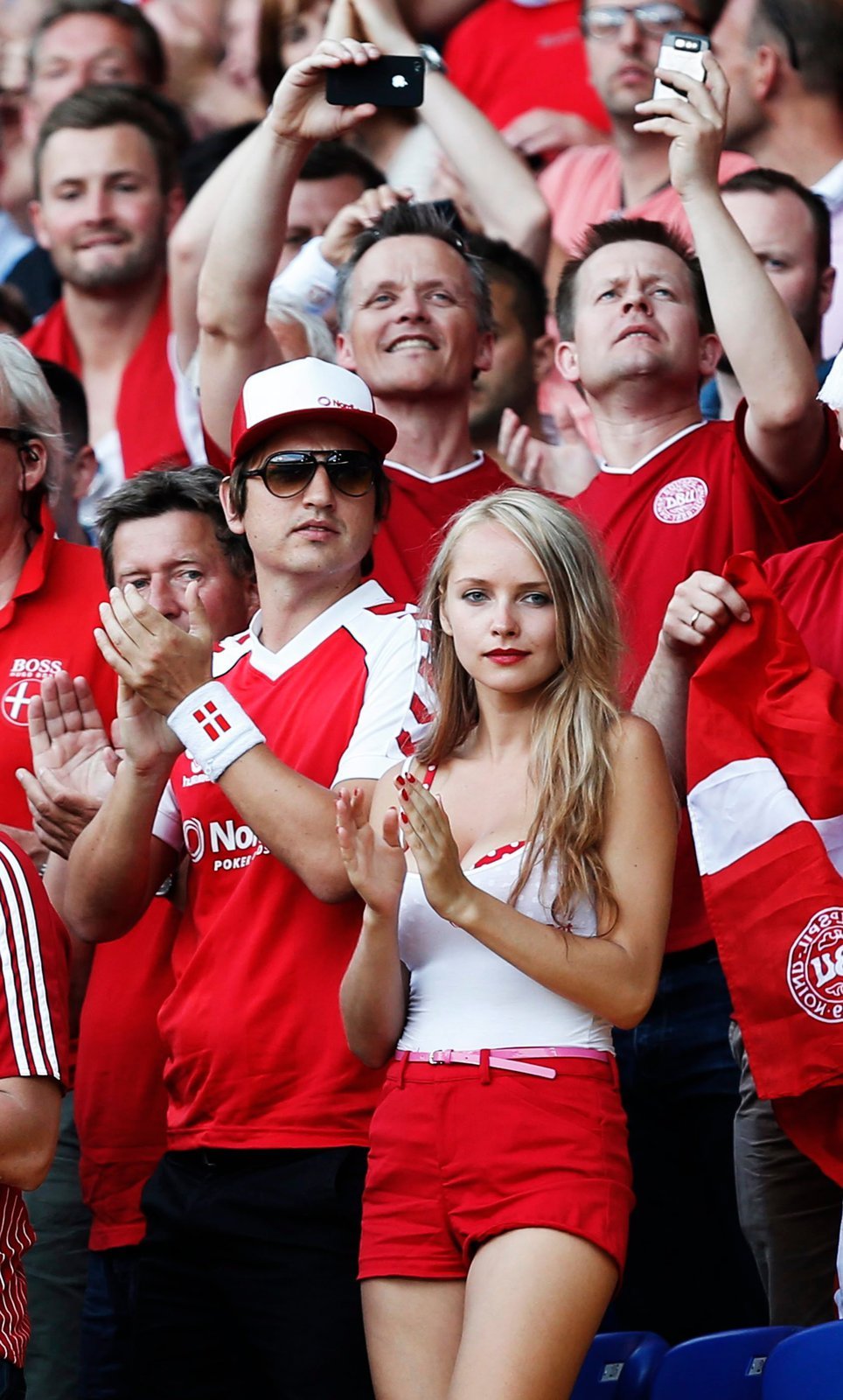 Fanynka na EURO 2012: Dánsko