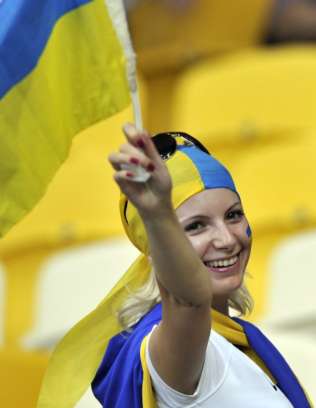 Fanynka na EURO 2012: Ukrajina