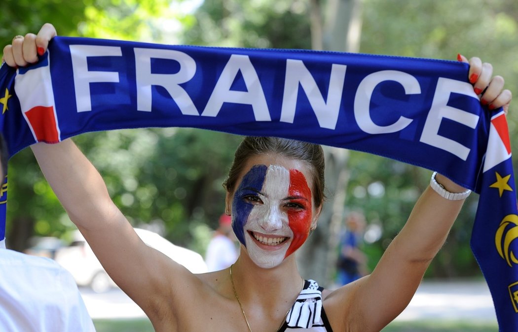 Fanynka na EURO 2012: Francie