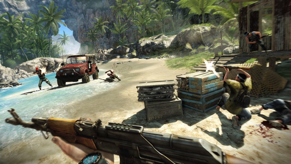 Vizuálně je Far Cry 3 nádherný