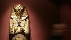 Tutanchamonova zlatá posmrtná maska je jedním ze symbolů Starověkého Egypta.