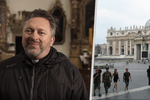 Proč byl ve Vatikánu ozbrojený? Farář Milan Palkovič (59) z Velkých Losin promluvil pro Blesk! 