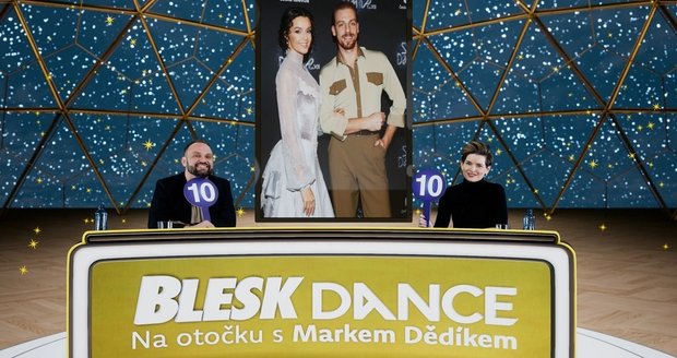 Pozvání do pořadu BleskDance s moderátorem Markem Dědíkem tentokrát přijala jeho poslední taneční partnerka v soutěži farářka Martina Viktorie Kopecká