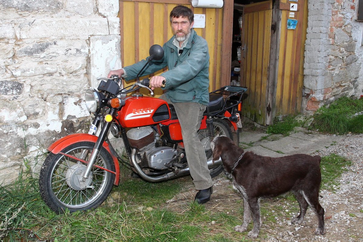 Jirka je motorkář!