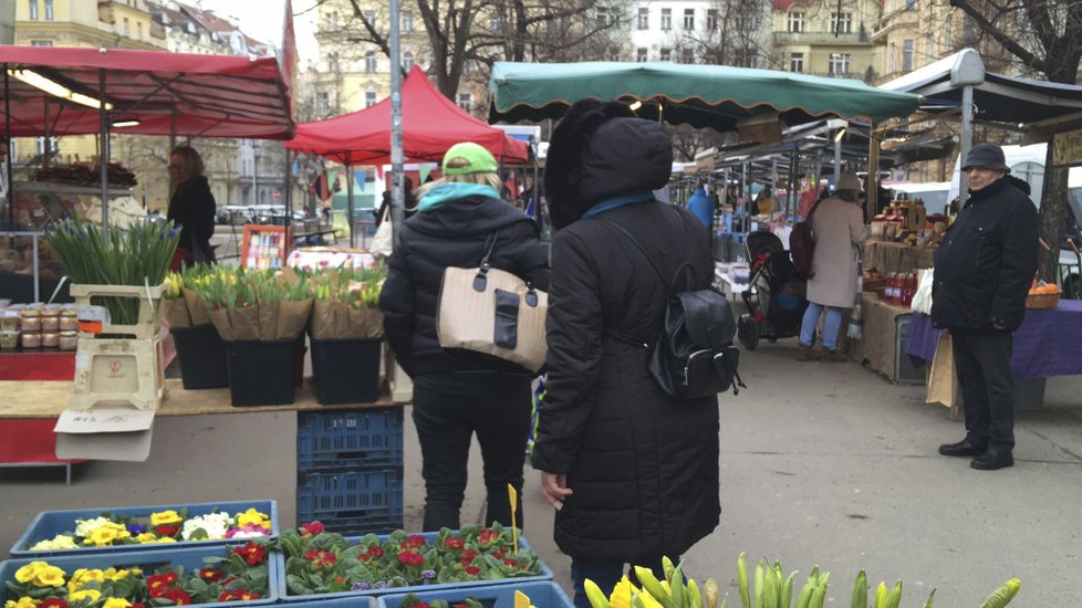 Farmářské trhy na Jiřáku odstartovaly sezonu 13. února.