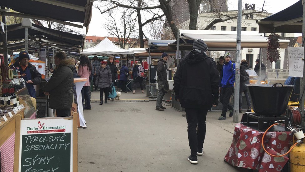 Farmářské trhy na Jiřáku odstartovaly sezonu 13. února.