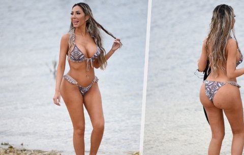 Pornohvězda Farrah Abrahamová: Dováděla v plavkách!