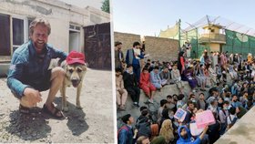 Bývalý mariňák chtěl z Kábulu zachránit svou charitu: Psi a kočky ze země odvezl, zaměstnanci museli zůstat