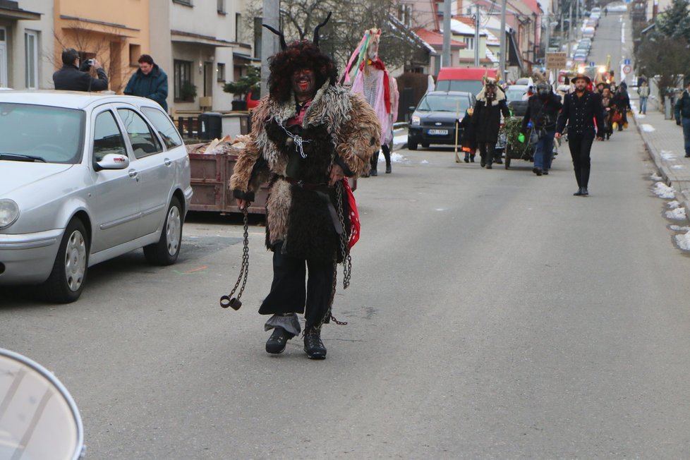 Brněnská část Líšeň se ponořila v sobotu do masopustního veselí. 