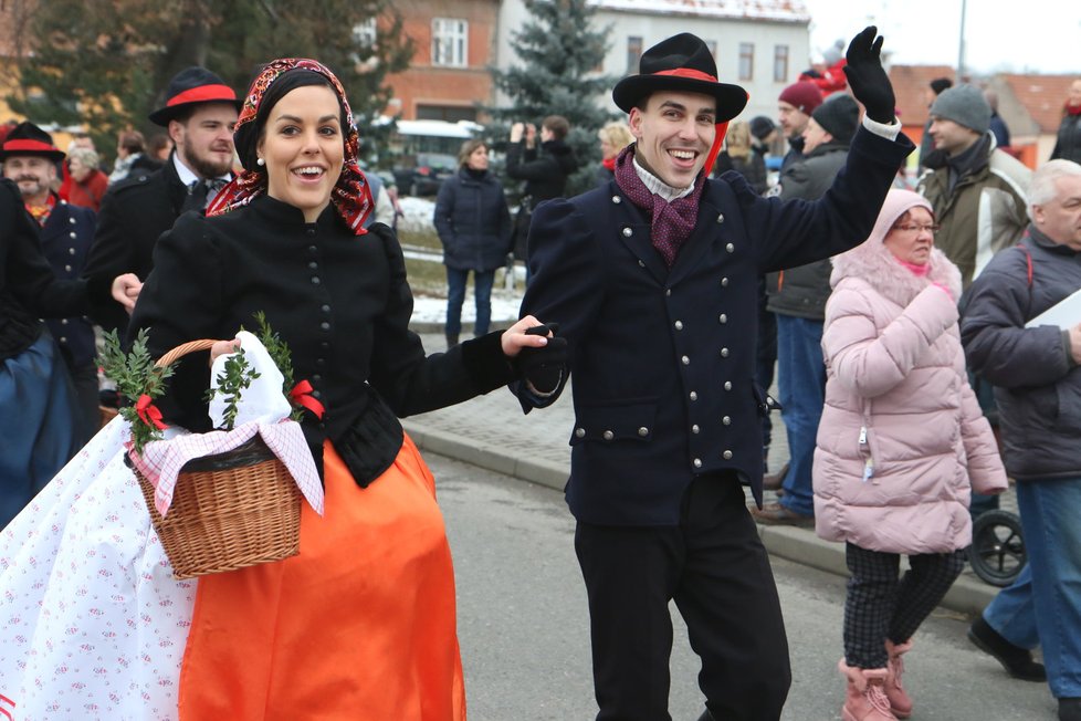 Brněnská část Líšeň se ponořila v sobotu do masopustního veselí. 