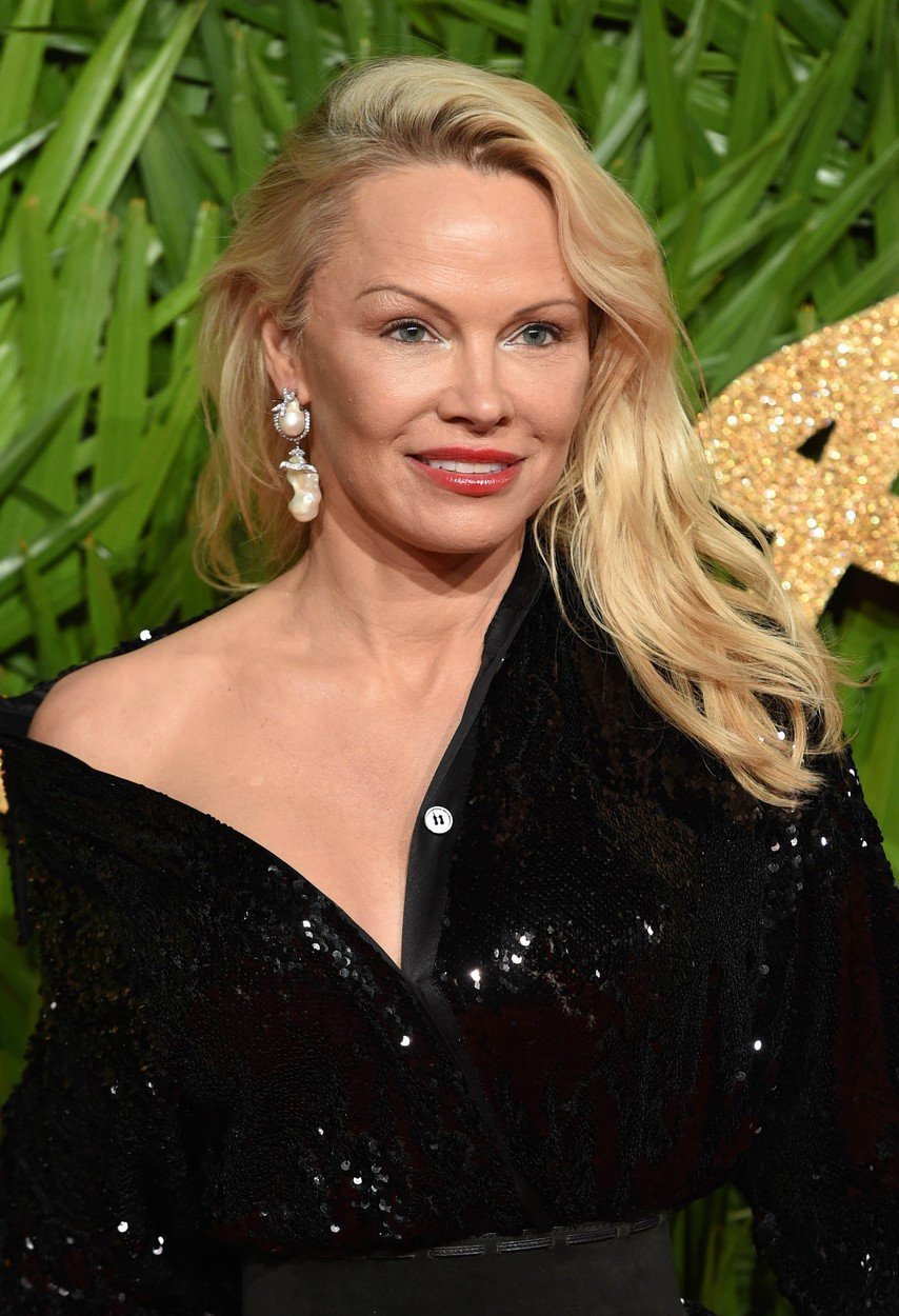 Módní ceny Fashion Awards 2017 - Pamela Anderson