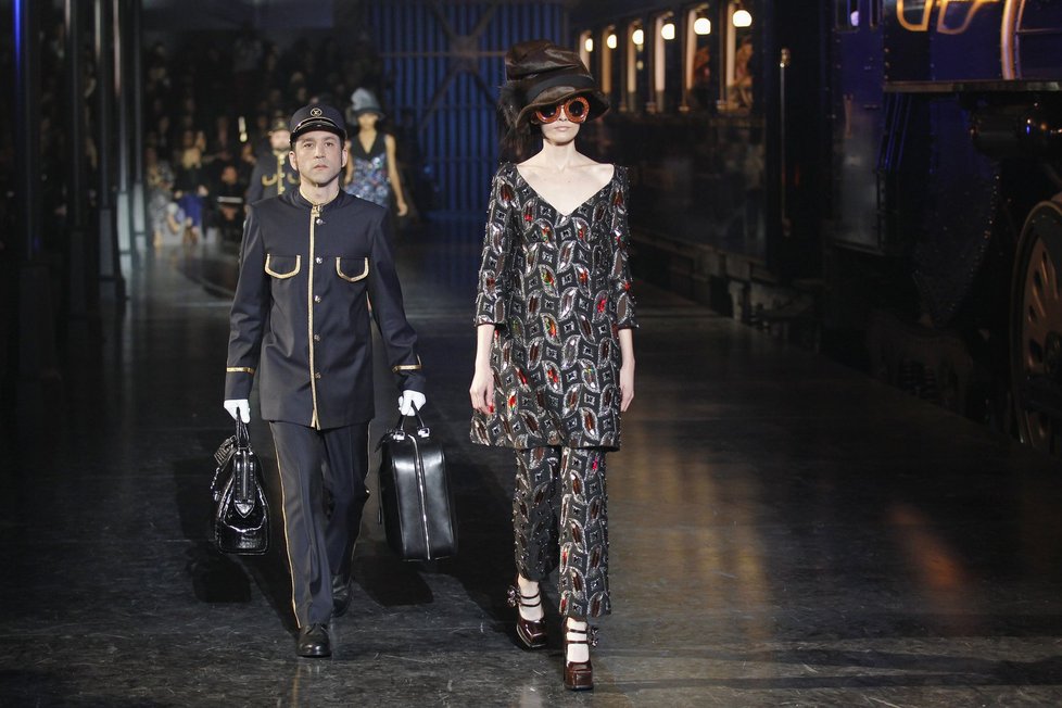 Marc Jacobs představil zimní kolekci pro Louis Vuitton představil fashion weeku v Paříži