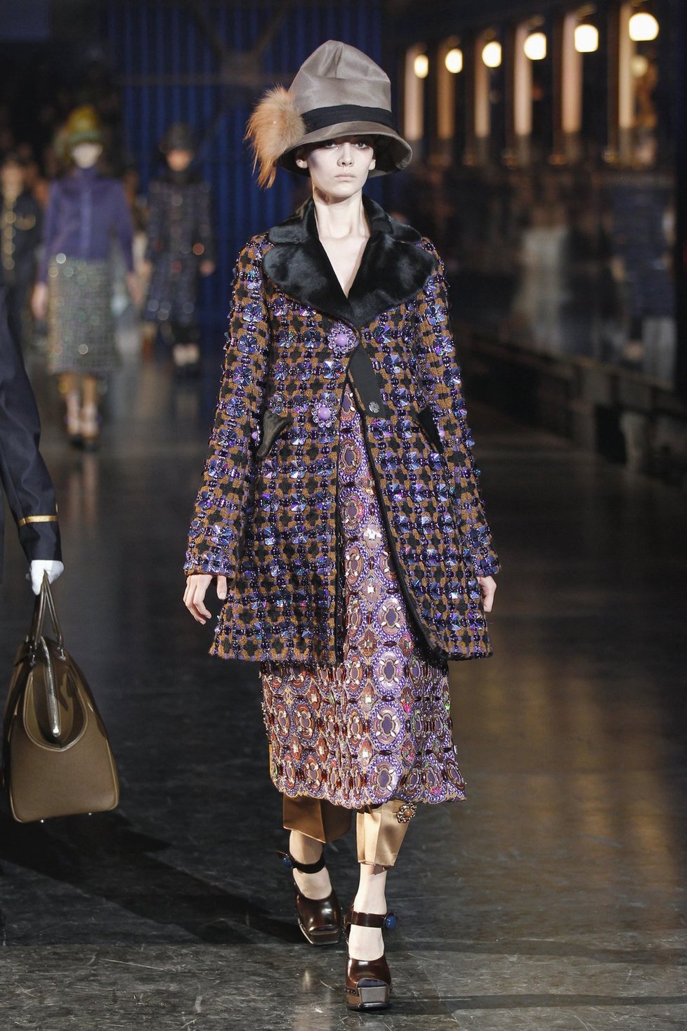 Marc Jacobs představil zimní kolekci pro Louis Vuitton představil fashion weeku v Paříži
