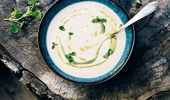 Fazolová polévka je obzvlášť jemná a lahodná