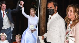 Federerovi na svatbě miliardáře: Rozkvetlá Mirka a Roger konečně bez berlí!