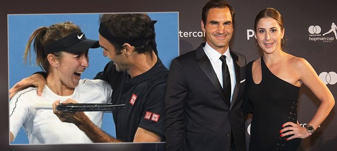 Federer má pro Belindu Bencicovou slabost