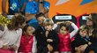Děti Rogera Federera mají kladný vztah k tenisu i klavíru