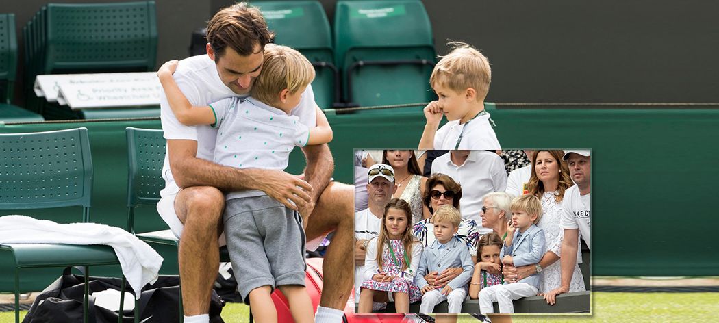 Roger Federer šlechtí ve svých dětech sportovního ducha. Které z dvojčat půjde v jeho šlépějích