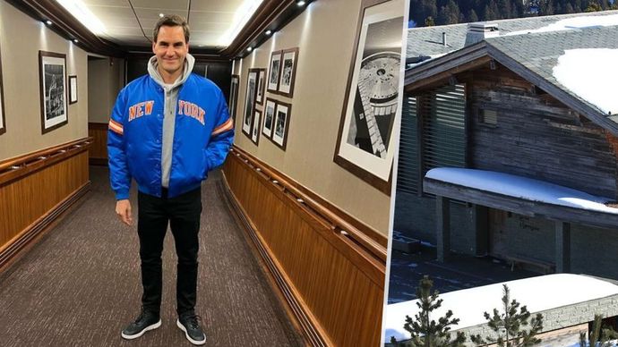 Tenista Roger Federer si na horách nechal postavit chatu, totožnou pak připravil si pro své rodiče. Obě stavení mají jednu vychytávku!