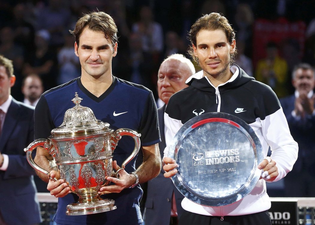 Roger Federer posedmé ovládl turnaj v Basileji
