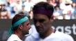Roger Federer a Tennys Sandgren