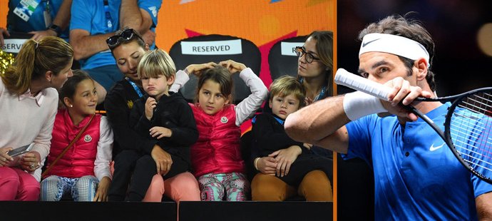 Roger Federer prozradil, co mají rády jeho děti.