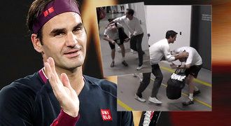 Gentleman Federer, jak ho neznáte: Rvačka v zákulisí Australian Open!