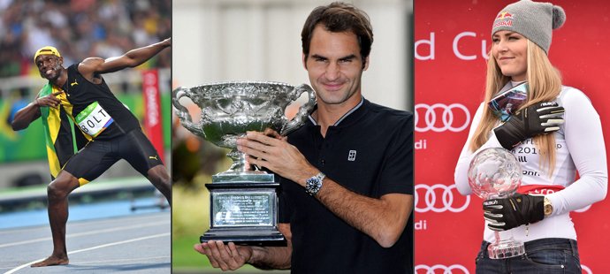 Roger Federer se dočkal uznání od řady celebrit z celého světa