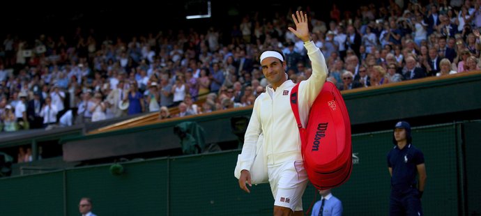 Federer v novém sponzorském oblečení od japonské společnosti Uniqlo