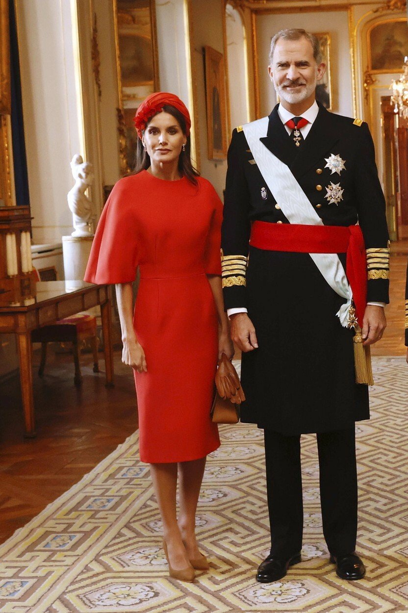 Španělský král Filip VI. s manželkou Letizií