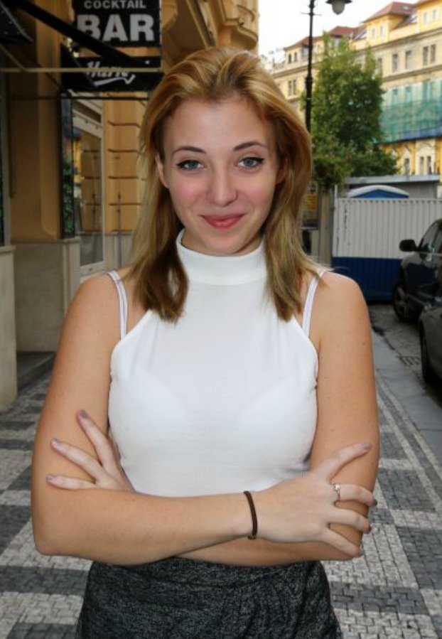Anna Slováčková v roce 2015