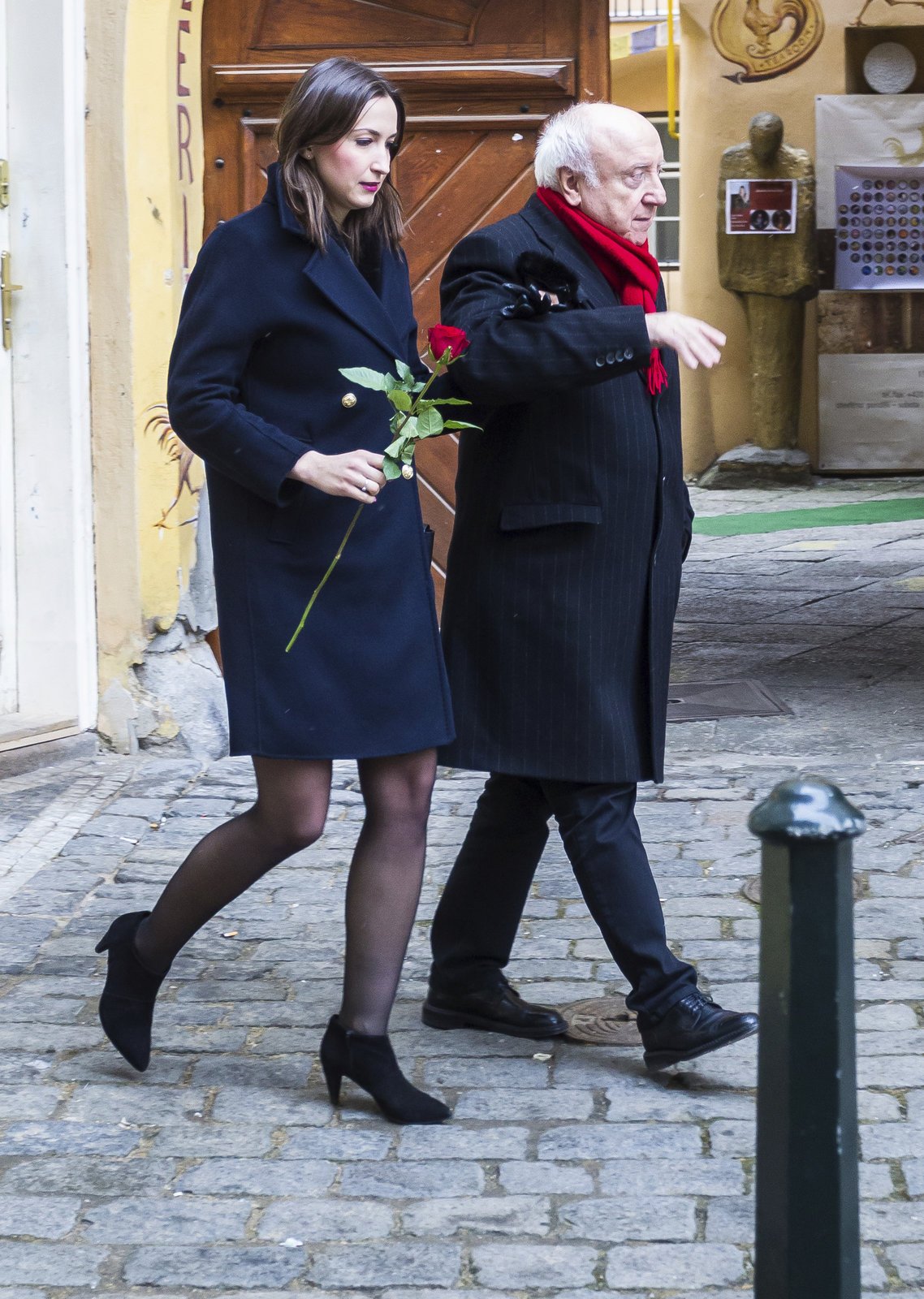 Felix Slováček a Lucie Gelemová