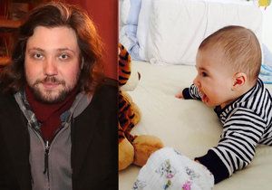 Felix Slováček ml. přiznal, že jeho pětiměsíční syn už bude brzy lézt.