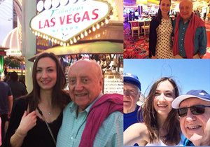 Felix Slováček s Lucií Gelemovou vyrazili na dovolenou do Las Vegas.