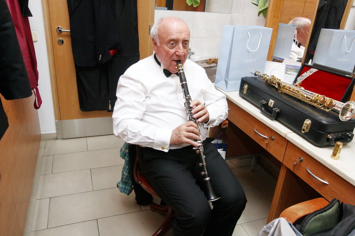 Saxofonista Felix Slováček