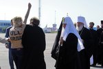 Polonahá aktivistka zaútočila na patriarchu