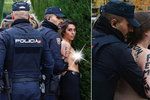 Polonahé aktivistky Femen narušily v Madridu frankistickou manifestaci