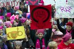 Masovou účastí před Kongresem ve Washingtonu začala manifestace za práva žen, čeká se 250 000 lidí. Akce není označována za protest proti Trumpovi.