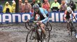 Femke van den Driesschová na trati MS v cyklokrosu Heusden-Zolderu