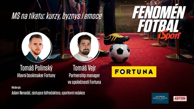 Na Česko se sází srdcem, Portugalci táhnou. A proč Fortuna vsadila na Vondráčkovou? Na Česko se sází srdcem, Portugalci táhnou. A proč Fortuna vsadila na Vondráčkovou?
