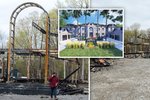 Honosná vila šéfa pornuhu skončila v plamenech: Rezidenci za 342 milionů někdo zřejmě zapálil!