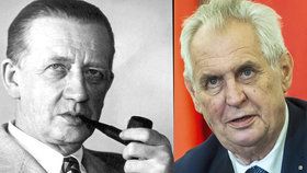 Zeman 27. ledna 2015 v projevu k výročí konce holokaustu hovořil i o selhání intelektuálů v krizové situaci, jakou byl nástup nacismu, a o jejich fascinaci tímto zrůdným učením. O Peroutkovi řekl, že napsal v časopise Přítomnost článek s titulkem Hitler je gentleman.