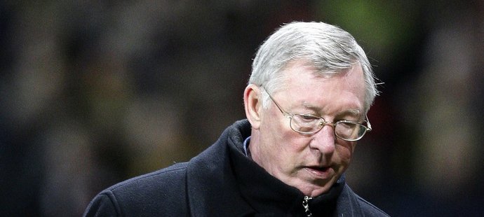 Sir Alex Ferguson, manažer Manchesteru United.