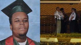 Ve městě Ferguson, kde byl v srpnu zastřelen černošský mladík Michael Brown, se znovu střílelo.