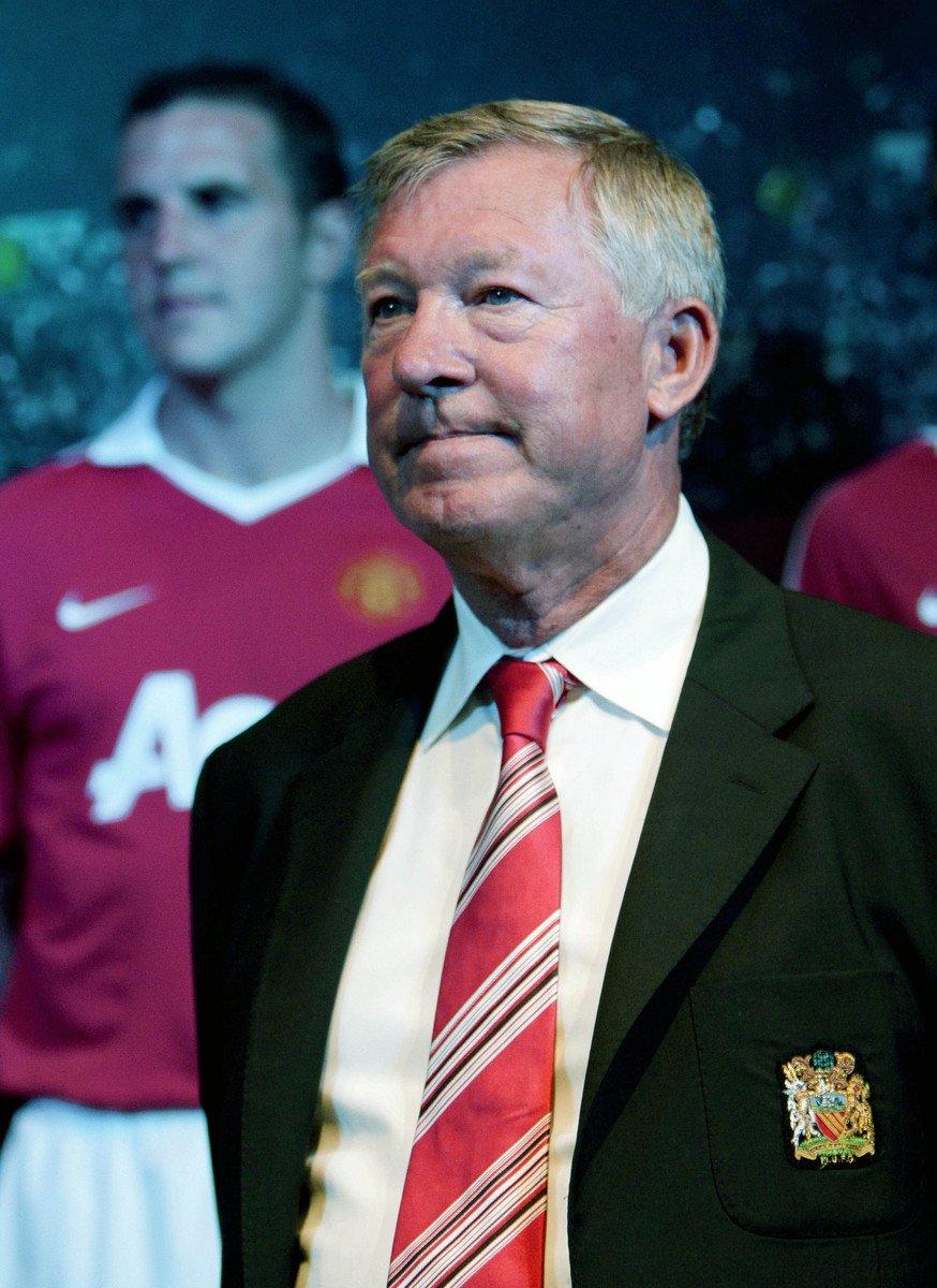 Sir Alex Ferguson, manažer Manchesteru United