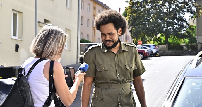 Dominik Feri opustil brány věznice v Teplicích (26. 5. 2026)