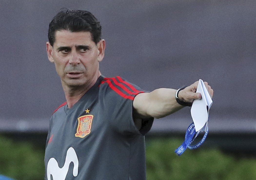 Fernando Hierro převzal španělský národní tým